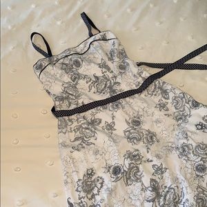 Cotton floral dress